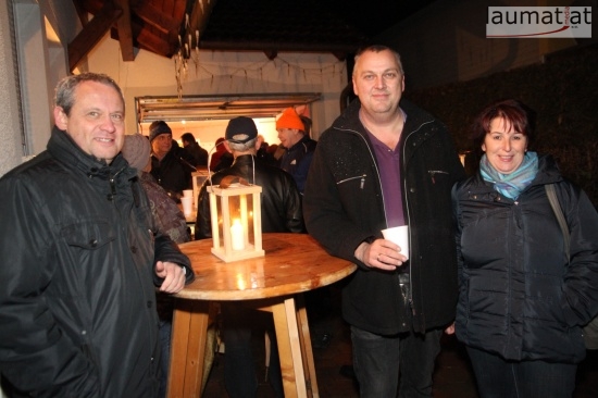 Wolfgang Stanek (Bezirksparteiobmann VP Linz-Land), Reinhard Hadler (AAB-Obmann Oftering) und Andrea Hettich (Vzbgm., Ansfelden)