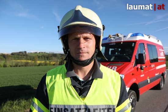Andreas Steiner, Einsatzleiter Feuerwehr Achleiten