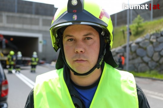 Harald Grobner, Einsatzleiter der Feuerwehr Hargelsberg