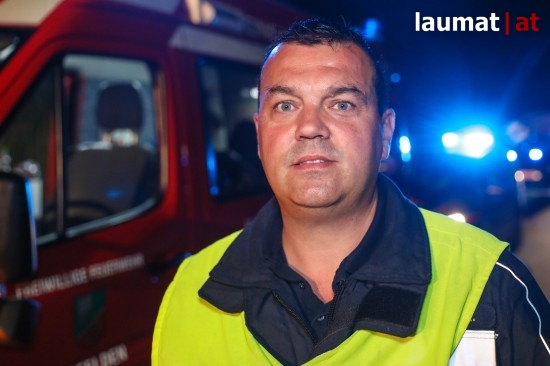 Robert Kurasch, Einsatzleiter Feuerwehr Ansfelden