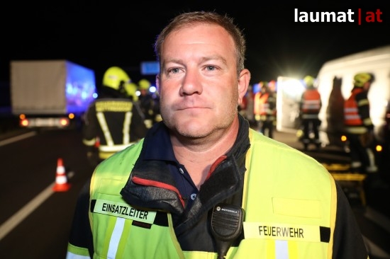 Stefan Barth, Einsatzleiter Feuerwehr Pucking-Hasenufer