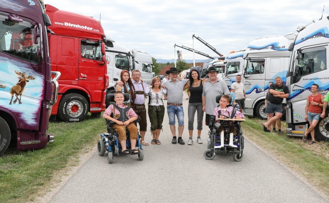 Besonderes Truck-Event in Waldneukirchen sorgte fr Begeisterung