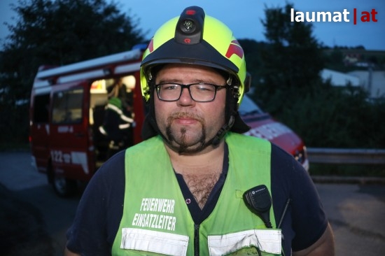 Reinhold Stienitzka, Einsatzleiter Feuerwehr Kremsmnster