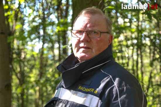 Manfred Rachinger, Einsatzleiter Feuerwehr Steyregg