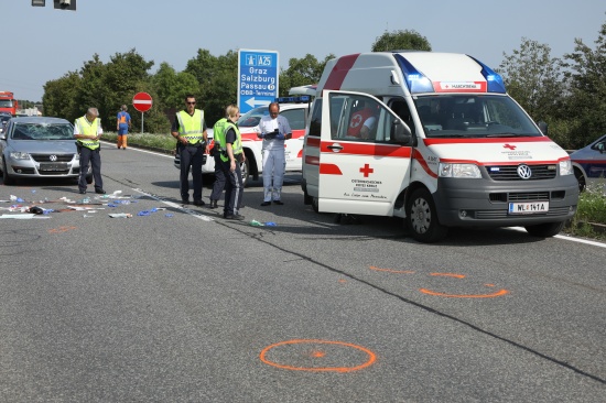 Radfahrer bei Verkehrsunfall in Marchtrenk tdlich verletzt