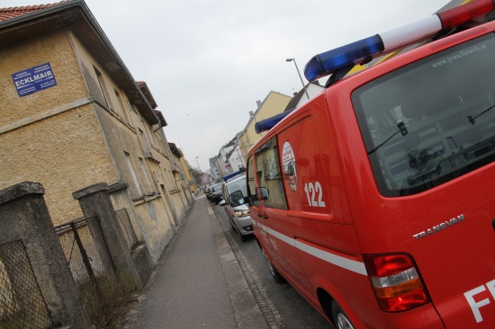 Feuerwehreinsatz wegen defekter Heizung in einer Wohnung