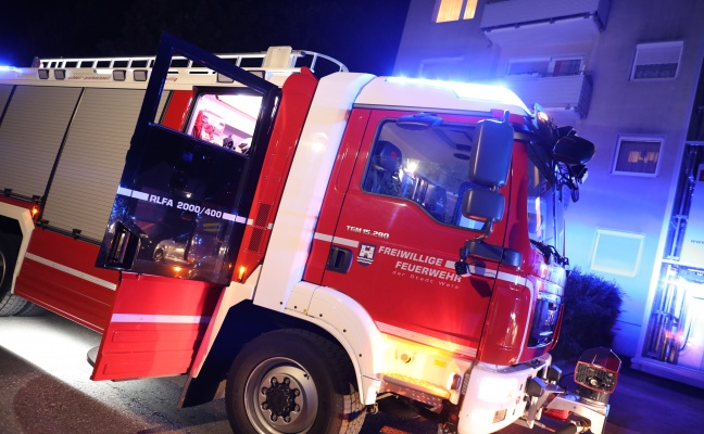 Kleinbrand in Wohnung in Wels-Vogelweide sorgt für Einsatz der Feuerwehr