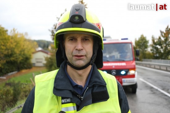 Gerald Fattinger, Einsatzleiter Feuerwehr Landshaag
