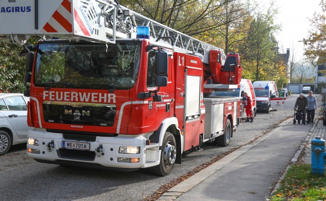 Kleinbrand in einer Wohnung des Welser Seniorenwohnhauses rasch gelscht