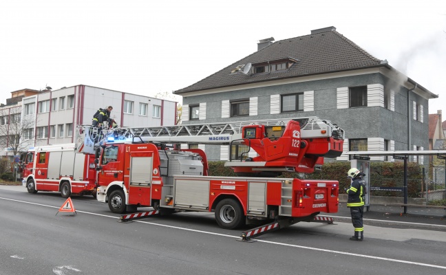 Brand in einer Wohnung in Wels-Innenstadt