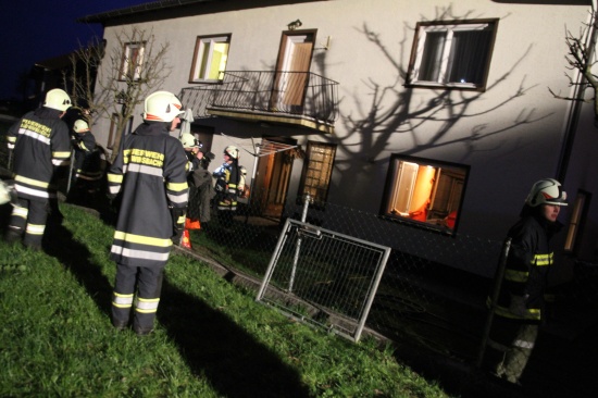 Brand in einem Heizraum in Bad Wimsbach-Neydharting