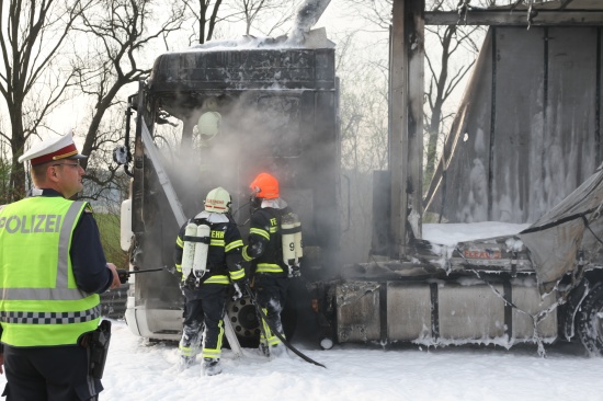 150.000 Euro-Betrug durch LKW-Brand gescheitert