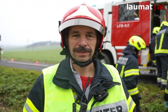 Siegfried Hartmann, Einsatzleiter Feuerwehr Hargelsberg