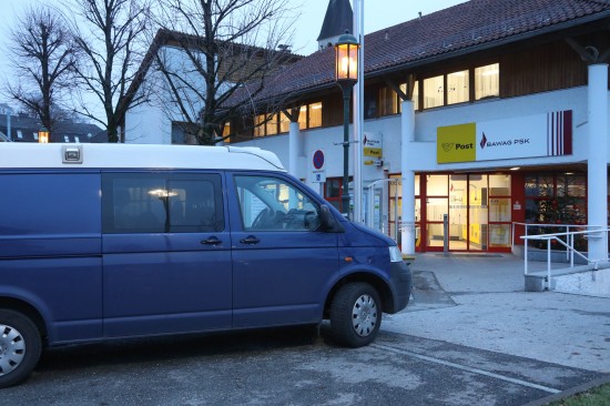 Raubberfall auf Postfiliale in Laakirchen