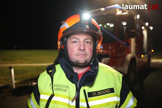 Johannes Hellwagner, Einsatzleiter Feuerwehr Eschlried